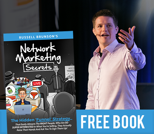 FREE COPY of Russell Brunson’s Network Marketing Secrets Book!